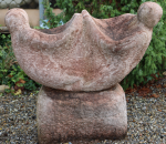 Skulptur "Ablehnung" (Rosso antico)