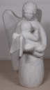 Carrara Marmor Engel mit Kind