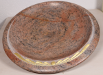 Steinschale rotmeliert