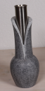 Vase hellgrau