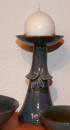 Kerzenständer blau
