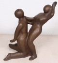 Skulptur "zu zweit"